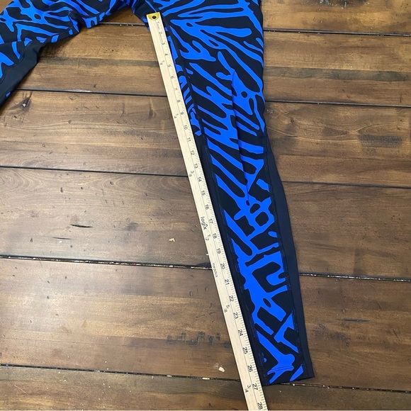 Nike Palm Epic Lux "Tight Fit" Running Athletic Leggings Women’s size M blue - Picture 5 of 7